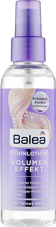Balsam do stylizacji włosów Efekt zwiększania objętości - Balea Volumen Effekt — Zdjęcie N1