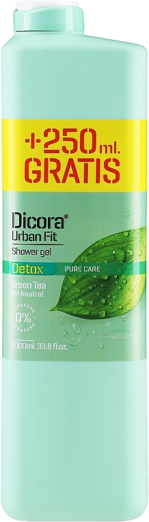 Balsam pod prysznic Zielona herbata - Dicora Detox Green Tea — Zdjęcie N1