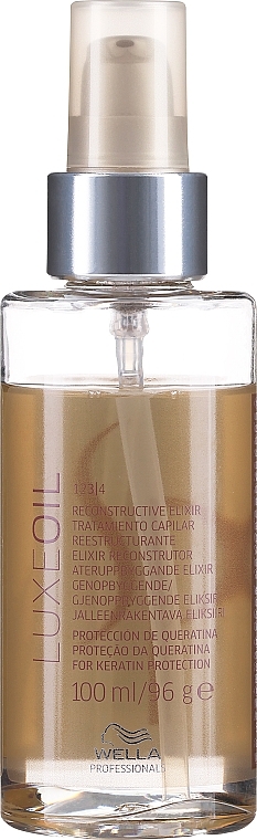 Eliksir odbudowujący do włosów - Wella SP Luxe Oil Reconstructive Elixir — Zdjęcie N3
