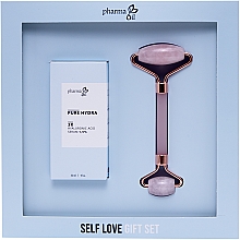 Kup Zestaw - Pharma Oil Self Love Gift Set (ser/30ml + massager/1pc)