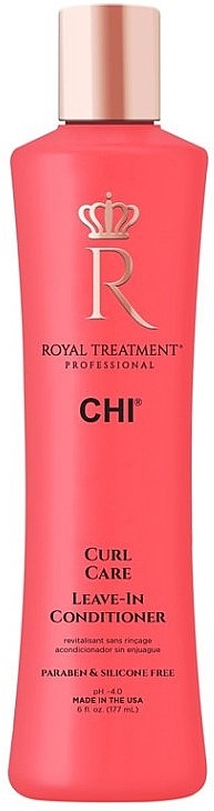 Odżywka bez spłukiwania do włosów kręconych - Chi Royal Treatment Curl Care Leavi-in Conditioner — Zdjęcie N1