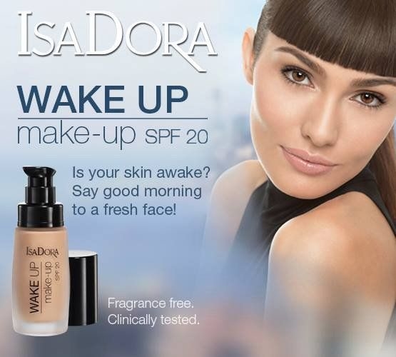 Rozświetlający podkład do twarzy - IsaDora Wake Up Make-Up Foundation SPF 20 — Zdjęcie N2