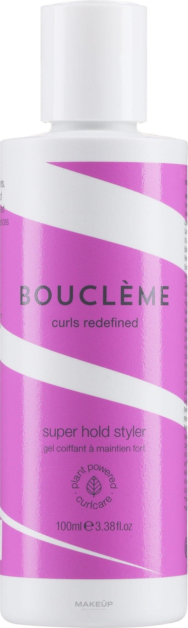 Żel do włosów kręconych o bardzo mocnym utrwaleniu - Boucleme Super Hold Styler  — Zdjęcie 100 ml