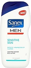 Kup Żel pod prysznic do skóry wrażliwej - Sanex Men Sensetive Skin Shower Gel