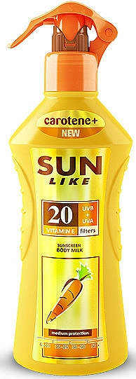 Przeciwsłoneczne mleczko w sprayu do ciała SPF 20 - Sun Like Body Milk SPF 20  — Zdjęcie N1