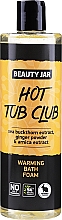 Pianka do kąpieli z ekstraktem z rokitnika i arniki oraz pudrem imbirowym - Beauty Jar Hot Tub Club Warming Bath Foam — Zdjęcie N1