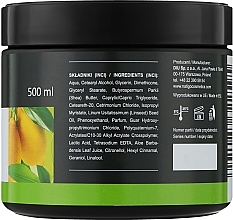 Odżywcza maska do wszystkich rodzajów włosów Zielona herbata z cytryną - Natigo Daily Care Hair Mask — Zdjęcie N2