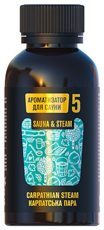 Aromatyzator do sauny Karpacka para - FBT Golden Pharm 5 Sauna & Steam Carpathian Steam  — Zdjęcie N1