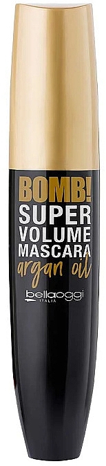 Tusz do rzęs zwiększający objętość z olejem arganowym - Bellaoggi Bomb! Super Volume Mascara Argan Oil — Zdjęcie N1