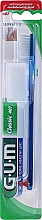 Szczoteczka do zębów Classic 407, miękka, niebieska - G.U.M Soft Compact Toothbrush — Zdjęcie N1