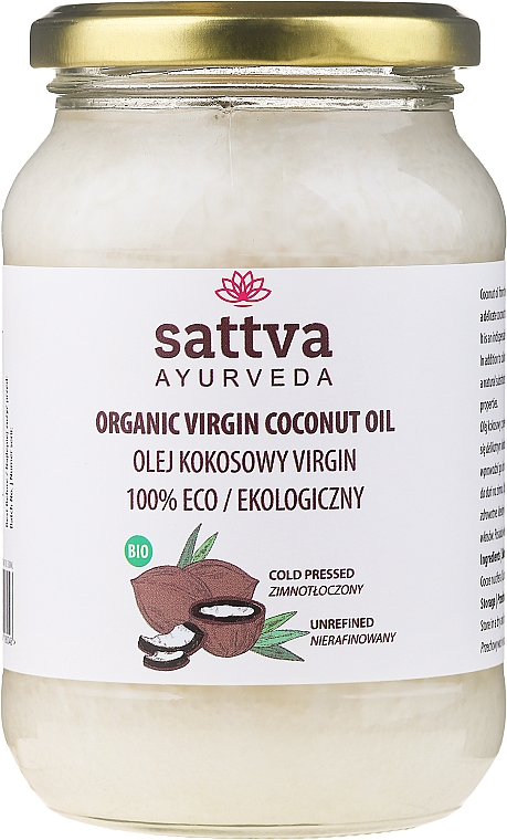 Olej kokosowy - Sattva Coconut Oil