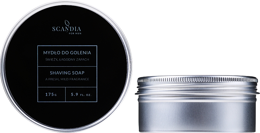 Mydło do golenia dla mężczyzn - Scandia Cosmetics — Zdjęcie N2