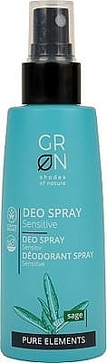 Dezodorant w sprayu do skóry wrażliwej - GRN Sage Deo Spray — Zdjęcie N1