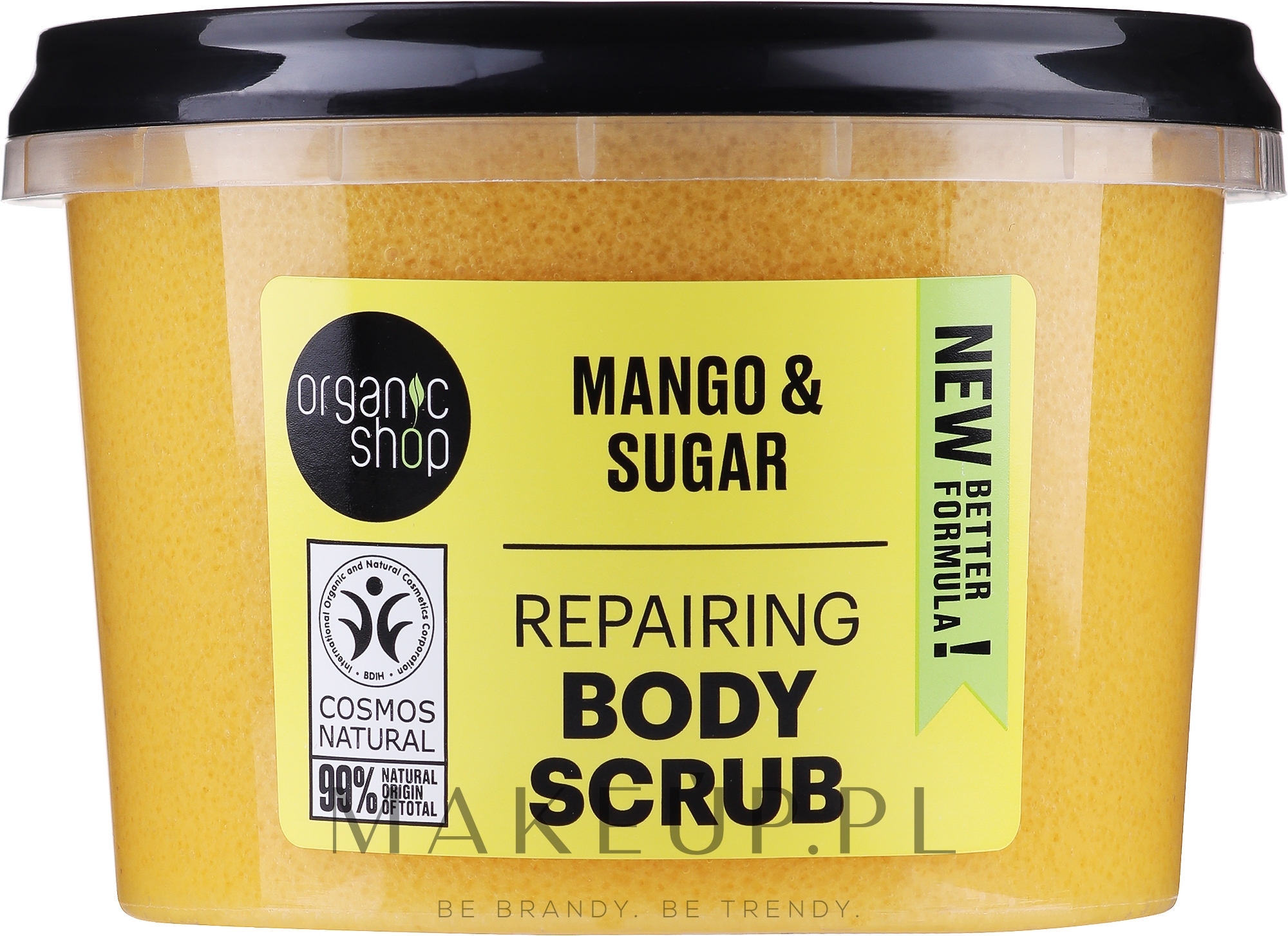 Scrub do ciała Kenijskie mango - Organic Shop Body Scrub Organic Mango & Sugar — Zdjęcie 250 ml