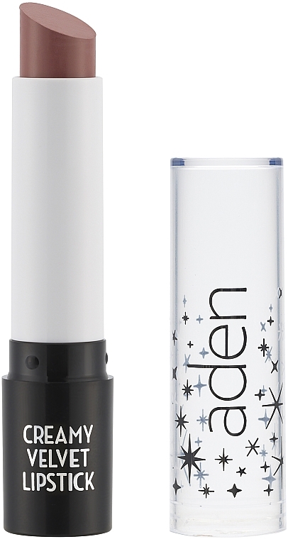 Kremowa, nawilżająca pomadka do ust - Aden Cosmetics Creamy Velvet Lipstick — Zdjęcie N1