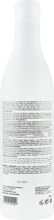 Szampon zwiększający objętość włosów - Glossco Treatment Total Volume Shampoo — Zdjęcie N6