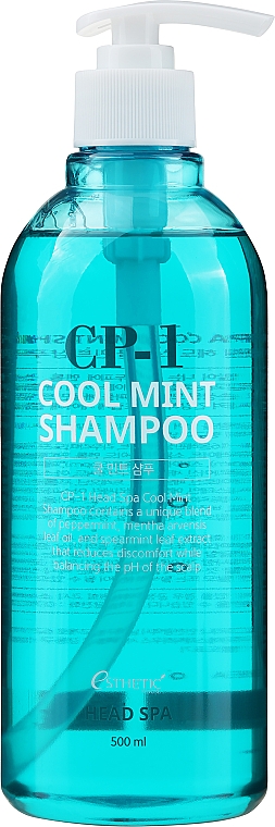 Odświeżający szampon do włosów - Esthetic House CP-1 Cool Mint Shampoo — Zdjęcie N3