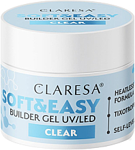 Kup Modelujący żel do paznokci - Claresa Soft & Easy Builder Gel UV/LED Clear