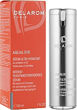 Ultranawilżające serum do twarzy - Delarom Aqualixir Serum Ultra Hydratant — фото N2