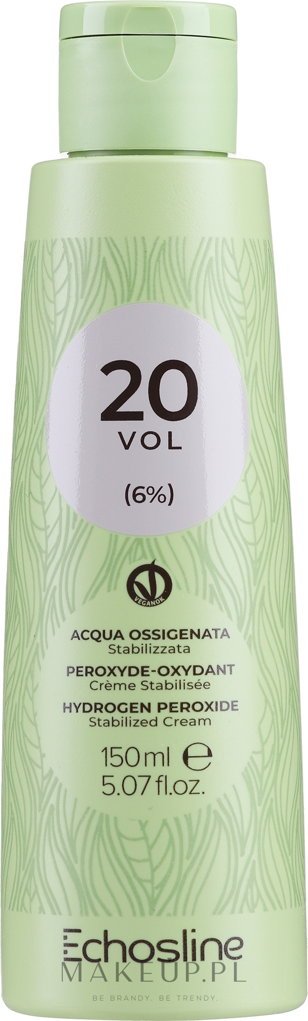Krem-utleniacz - Echosline Hydrogen Peroxide Stabilized Cream 20 vol (6%) — Zdjęcie 150 ml