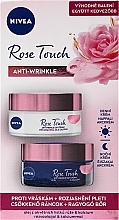 Kup Zestaw - NIVEA Rose Touch Day And Night (f/cr/50ml + f/cr/50ml)