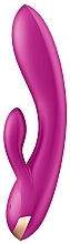 	Wibrator króliczek, fioletowy - Satisfyer Double Flex Connect App Violet — Zdjęcie N2