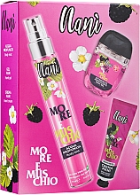Kup Zestaw - Nani Blackberries & Musk Body Care Gift Set (b/mist/75ml + h/cr/30ml + h/gel/30ml)