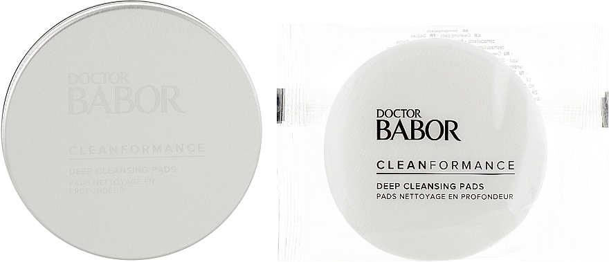 PRZECENA! Płatki głęboko oczyszczające - Babor Doctor Babor Clean Formance Deep Cleansing Pads Refill (wymienny wkład) * — Zdjęcie N2