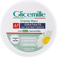 Kup Nawilżający krem antybakteryjny z wyciągiem z rumianku - Mirato Glicemille Hand Cream With Antibacterial