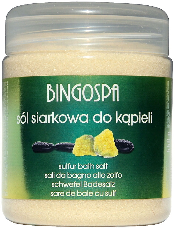 Sól siarkowa - BingoSpa Sulphur Bath Salt — Zdjęcie N1