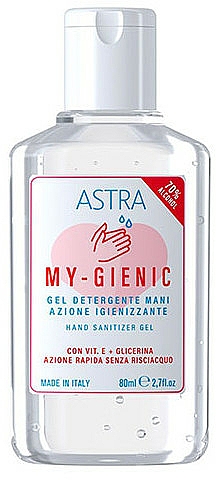 Żel do dezynfekcji rąk - Astra Make-up My Gienic Hand Sanitizer Gel  — Zdjęcie N1