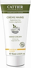 Kup Krem do rąk z gliną i olejami roślinnymi - Cattier Hand Cream 