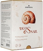 Zestaw - Orientana Duo Snail (f/cr/50ml + eye/cr/15ml) — Zdjęcie N2