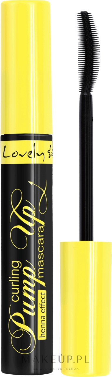 Tusz do rzęs - Lovely Pump Up Henna Effect Mascara — Zdjęcie Black