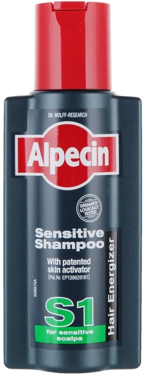 Szampon do wrażliwej skóry głowy - Alpecin S1 Sensitive Shampoo — Zdjęcie N1