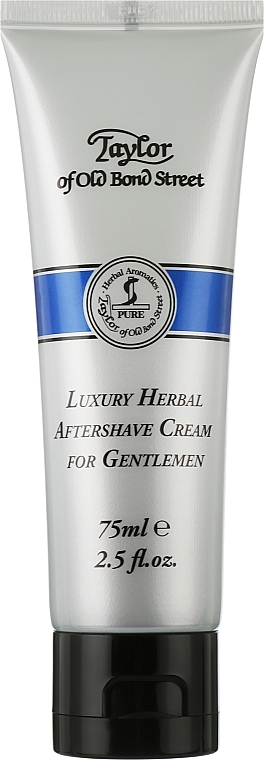 Nawilżający krem do twarzy po goleniu - Taylor of Old Bond Street Herbal Aftershave Cream — Zdjęcie N1