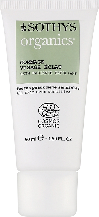 Peeling do twarzy - Sothys Organics Gommage Visage Eclat — Zdjęcie N1