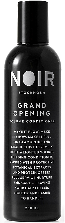 Odżywka zwiększająca objętość włosów - Noir Stockholm Grand Opening Volume Conditioner — Zdjęcie N1