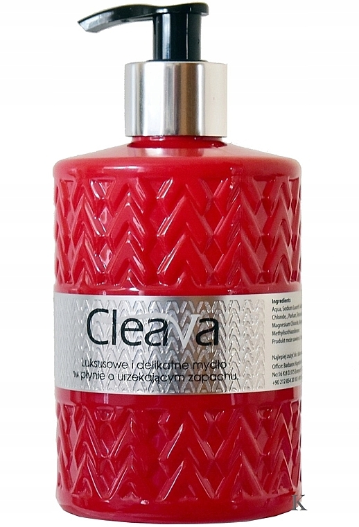 Mydło w płynie do rąk - Cleava Red Soap — Zdjęcie N1