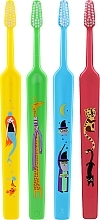 Kup Szczoteczki do zębów dla dzieci, żółta+niebieska+czerwona+zielona - TePe Kids Extra Soft