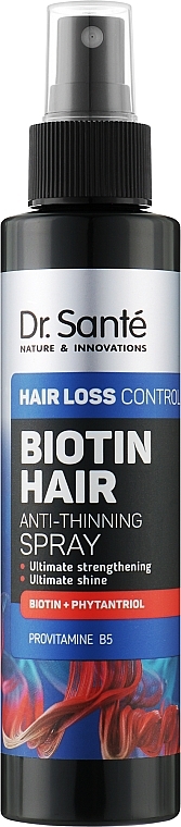 Lakier do włosów - Dr.Sante Biotin Hair Loss Control — Zdjęcie N1