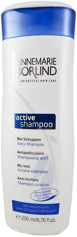 Przeciwłupieżowy szampon do włosów - Annemarie Borlind Active Shampoo — Zdjęcie N1