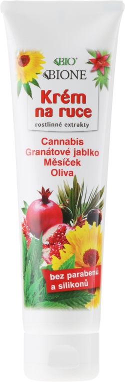 Krem do rąk z roślinnymi ekstraktami - Bione Cosmetics Hand Cream with Plant Extracts — Zdjęcie N1
