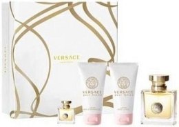 Kup Versace Pour Femme White - Zestaw (edp/50ml + edp/5ml + b/lot/50ml + sh/gel/50ml)