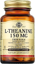 L-Teanina w kapsułkach, 150 mg - Solgar L-Theanine — Zdjęcie N1