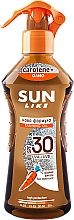 Kup Olejek w sprayu przyspieszający opalanie - Sun Like Sunscreen Oil For Fast Tan With A Pump SPF 30 New Formula