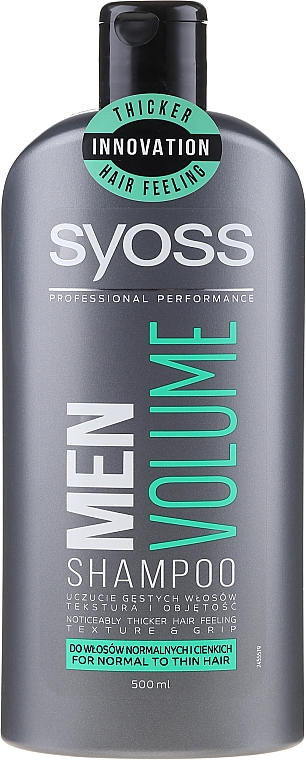 Szampon dla mężczyzn do włosów normalnych i cienkich - Syoss Men Volume — Zdjęcie N3