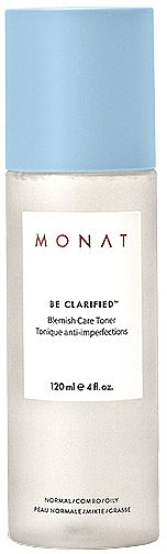 Tonik przeciw niedoskonałościom - Monat Be Clarified Blemish Care Toner — Zdjęcie N1