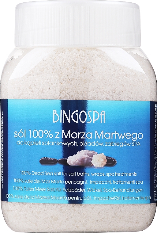 Sól 100% z Morza Martwego - BingoSpa 100% Salt The Dead Sea