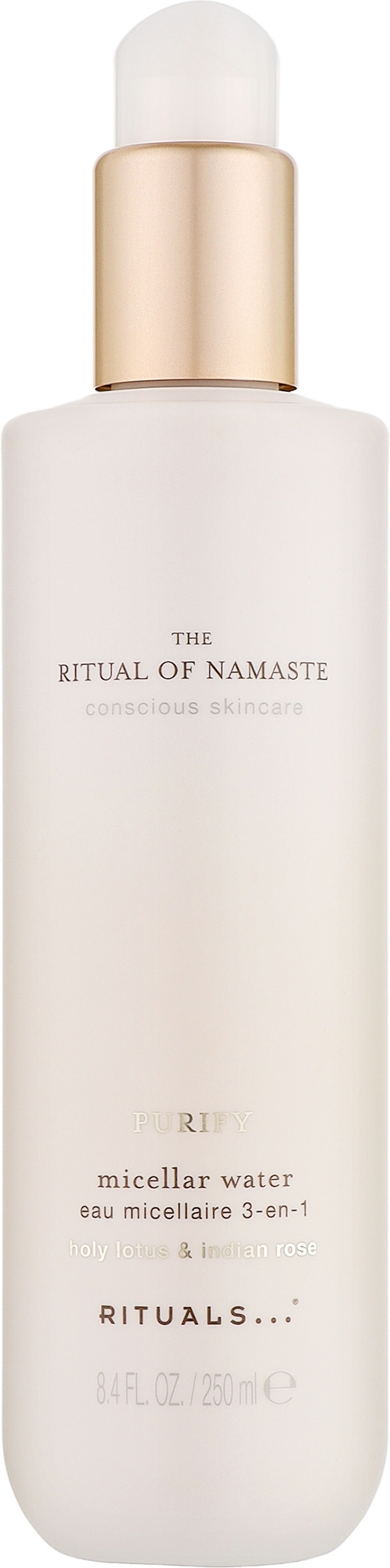 Woda micelarna Lotos i indyjska róża - Rituals The Ritual Of Namaste Micellar Water — Zdjęcie 250 ml